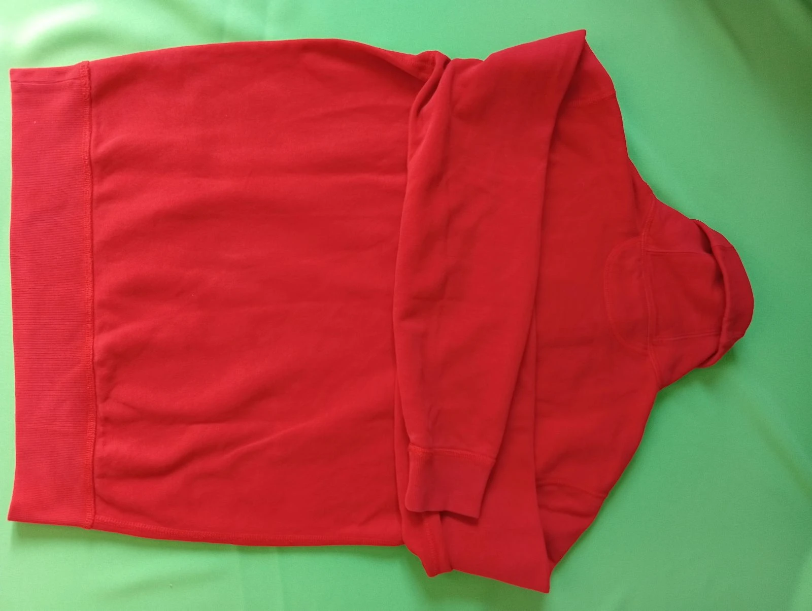 Polo Ralph Lauren Shawl Collar Buttoned Red Sweatshirt - Size M – photo 7